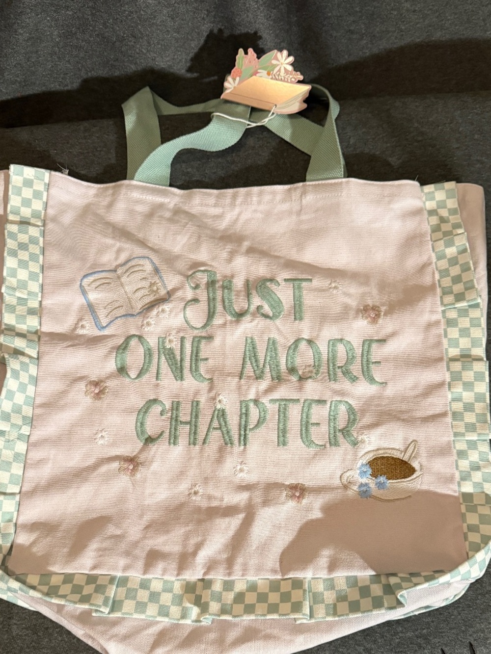 Lady Delaney - Just One More Chapter Tote Bag - NWT